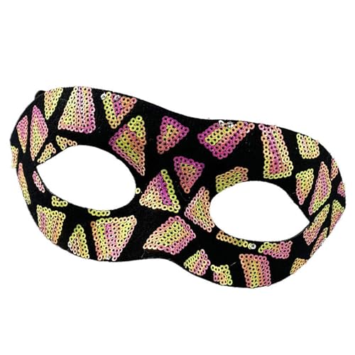 Kfwfuaee Masquerade Maske Venezianer Maske Plastik Mardi Gras Halbe Gesichtsmaske Halloween Kostümmaske Für Carnivals Party von Kfwfuaee