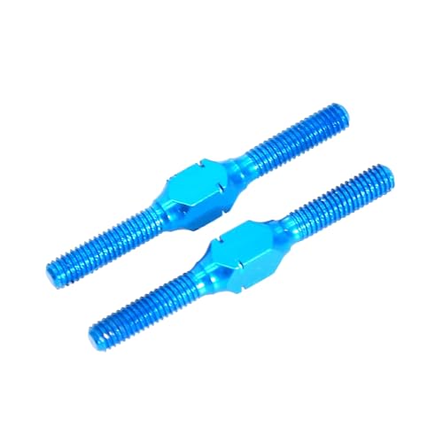 Kfwfuaee Packung Mit 2 Stangenverbindungen 3x32mm Aluminium Spannschloss Für Verbesserte Fernbedienungsautoausführungen von Kfwfuaee