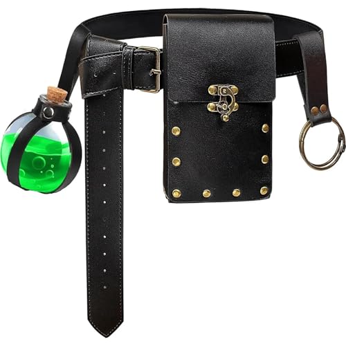 Kfwfuaee Renaissance Bikinsis Kostüm Zubehör Mittelalter Pirat Trank Flasche Haken Gurt Halloween Renaissance Cosplay Kostüm Kfwfuaee Renaissance Bikinsis Kostüm Zubehör Mittelalter Pirat Trank Flasche Haken Gurt Halloween Renaissance Cosplay Kostüm von Kfwfuaee