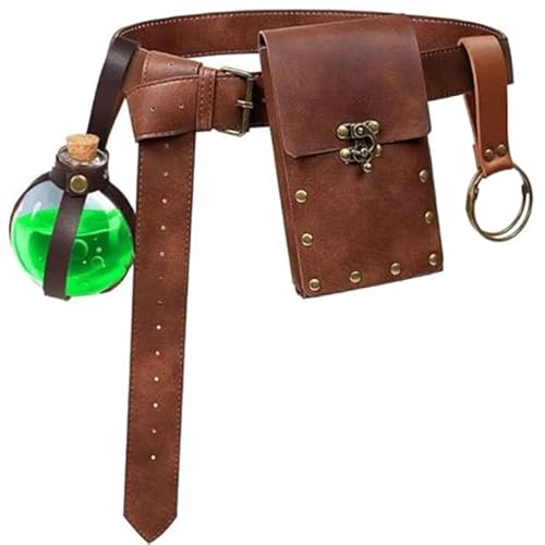 Kfwfuaee Renaissance Bikinsis Kostüm Zubehör Mittelalter Pirat Trank Flasche Haken Gurt Halloween Renaissance Cosplay Kostüm Kfwfuaee Renaissance Bikinsis Kostüm Zubehör Mittelalter Pirat Trank Flasche Haken Gurt Halloween Renaissance Cosplay Kostüm von Kfwfuaee