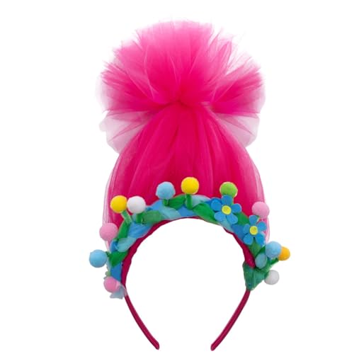 Kfwfuaee Stilvolle Prinzessinnen-Haarschmuck, Bälle, Geburtstag, lustige Kopfbedeckung, Halloween, Tüll, bezaubernde Haar-Kopfbedeckung Kfwfuaee Stilvolle Prinzessinnen-Haarschmuck, Bälle, Geburtstag, lustige Kopfbedeckung, Halloween, Tüll, bezaubernde Haar-Kopfbedeckung von Kfwfuaee