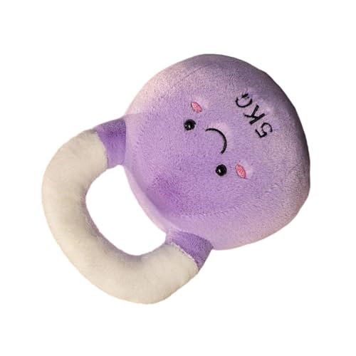 Kfwfuaee Weiche Plüsch Kettlebell Formwurf Kissen Spielzeug Für Neugeborene Säuglingssäureentwicklung Sicheres Geschenk Baby Rasseln Sensorisches Spielzeug von Kfwfuaee