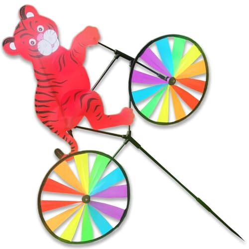 Kfwfuaee Wunderliche Tierradtour Windmühle Für Gartendekoration Freien Mit Rotierendes Design Kinder Reitwindmühle Spielzeug von Kfwfuaee