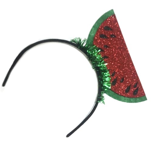 [Kfwfuaeee] Einzigartiger Haarreifen Frucht Thema Hawaiian Stirnband Cosplay Tropical Theme Treffen Tanzshow von Kfwfuaee