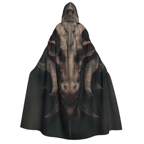 Khkbnb Antike Statuen mit Kapuze für Erwachsene, Halloween-Kostüm, perfekt für Hexen-Cosplay, Horror-Halloween-Partys Khkbnb Antike Statuen mit Kapuze für Erwachsene, Halloween-Kostüm, perfekt für Hexen-Cosplay, Horror-Halloween-Partys von Khkbnb