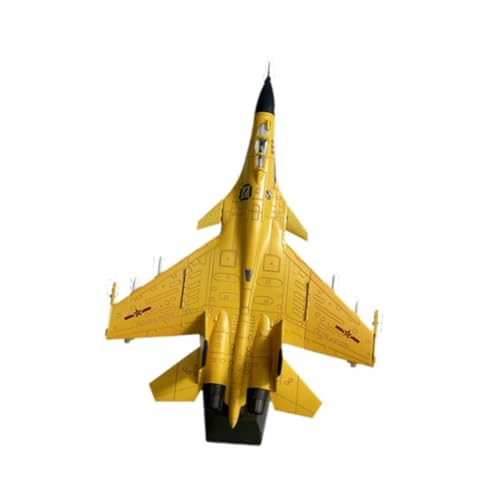 KiBcsLic 1/100 Druckguss J15 Kampfflugzeug mit Ständer, für Die Wohnzimmerdekoration, Gelb KiBcsLic 1/100 Druckguss J15 Kampfflugzeug mit Ständer, für Die Wohnzimmerdekoration, Gelb von KiBcsLic