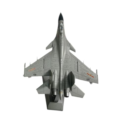 KiBcsLic 1/100 Druckguss J15 Kampfflugzeug mit Ständer, für Die Wohnzimmerdekoration, Grau KiBcsLic 1/100 Druckguss J15 Kampfflugzeug mit Ständer, für Die Wohnzimmerdekoration, Grau von KiBcsLic