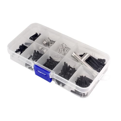 KiBcsLic 1/12 RC Schraubenwerkzeugkoffer, Ersetzt Schraubensatz mit Koffer für 16103, 16102, 16106 KiBcsLic 1/12 RC Schraubenwerkzeugkoffer, Ersetzt Schraubensatz mit Koffer für 16103, 16102, 16106 von KiBcsLic