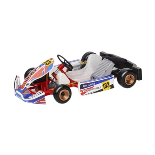 KiBcsLic 1/32 Maßstab Mini Fernbedienung Kart Modell Kit RC Fahrzeug für Kinder Jungen von KiBcsLic