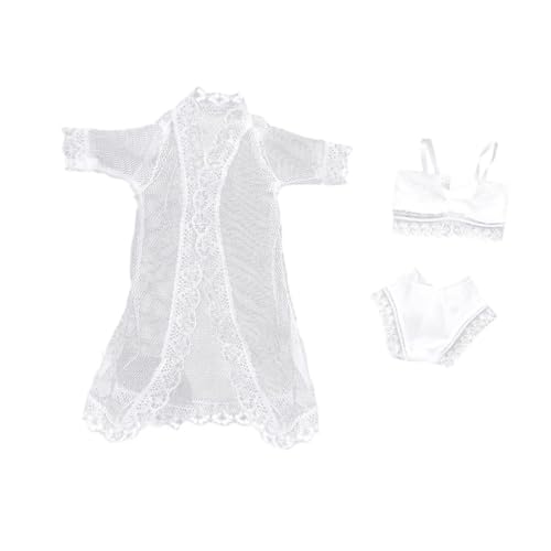 KiBcsLic 11,5'' Puppenschlafset mit Badeanzug Und Badebekleidung, Weiß KiBcsLic 11,5'' Puppenschlafset mit Badeanzug Und Badebekleidung, Weiß von KiBcsLic