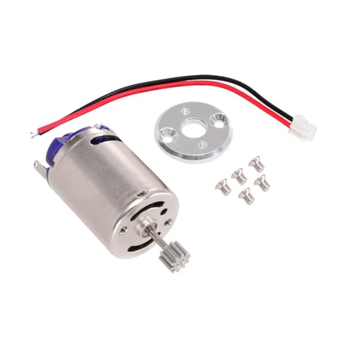 KiBcsLic 27000 U/min RC Motorersatz mit Basis 370 Hochgeschwindigkeits RC Fahrzeugteilen für C24 C34 1/12 MN78 MN99S, Silberbasis KiBcsLic 27000 U/min RC Motorersatz mit Basis 370 Hochgeschwindigkeits RC Fahrzeugteilen für C24 C34 1/12 MN78 MN99S, Silberbasis von KiBcsLic