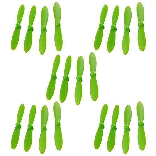 KiBcsLic 40 Stück Mini Drone Propeller Airscrew, Grün KiBcsLic 40 Stück Mini Drone Propeller Airscrew, Grün von KiBcsLic