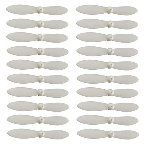 KiBcsLic 40 Stück Mini Drone Propeller Airscrew, Weiß KiBcsLic 40 Stück Mini Drone Propeller Airscrew, Weiß von KiBcsLic