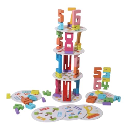 KiBcsLic Anzahl Bausteine Stapeln Spiel Addition Stapeln Frühes Pädagogisches Spielzeug KiBcsLic Anzahl Bausteine Stapeln Spiel Addition Stapeln Frühes Pädagogisches Spielzeug von KiBcsLic