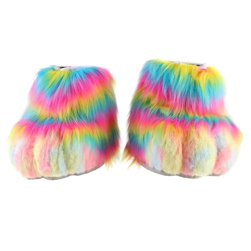 KiBcsLic Cosplay Tier Fursuit Füße Pelzstiefel für Bühnenshow Kostümparty, Style B KiBcsLic Cosplay Tier Fursuit Füße Pelzstiefel für Bühnenshow Kostümparty, Style B von KiBcsLic