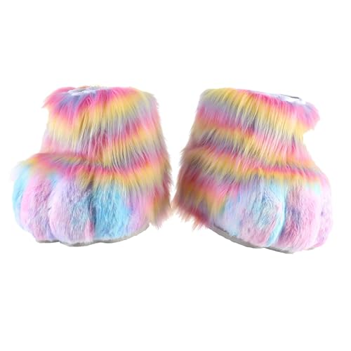 KiBcsLic Cosplay Tier Fursuit Füße Pelzstiefel für Bühnenshow Kostümparty, Style C KiBcsLic Cosplay Tier Fursuit Füße Pelzstiefel für Bühnenshow Kostümparty, Style C von KiBcsLic