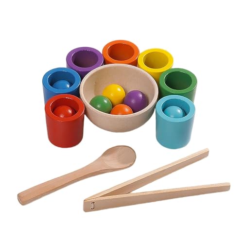 KiBcsLic Farbsortierspielzeug Farbklassifizierung Lernen für Jungen Mädchen Pädagogisches von KiBcsLic