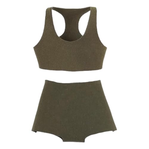KiBcsLic Garderobe für Weibliche Actionfiguren Im Maßstab 1/6 mit Lässiger Weste Und Shorts, GrÜn KiBcsLic Garderobe für Weibliche Actionfiguren Im Maßstab 1/6 mit Lässiger Weste Und Shorts, GrÜn von KiBcsLic
