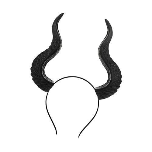 KiBcsLic Haar Hoop Cosplay Kostüm Steampunk Party Halloween Hörner Stirnband KiBcsLic Haar Hoop Cosplay Kostüm Steampunk Party Halloween Hörner Stirnband von KiBcsLic