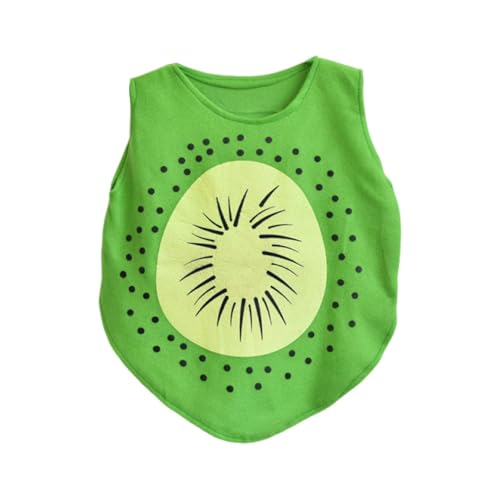 KiBcsLic Halloween Kostüm für Kinder mit Essensthema für Rollenspiele Und Verkleidungen, Kiwi KiBcsLic Halloween Kostüm für Kinder mit Essensthema für Rollenspiele Und Verkleidungen, Kiwi von KiBcsLic