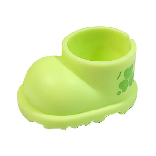 KiBcsLic Handgefertigte Puppenstiefeletten für 17 cm Oder 15 cm Große Puppen – Ideal Zum Verkleiden Und Als Szenenrequisite, Grüner Klee KiBcsLic Handgefertigte Puppenstiefeletten für 17 cm Oder 15 cm Große Puppen – Ideal Zum Verkleiden Und Als Szenenrequisite, Grüner Klee von KiBcsLic