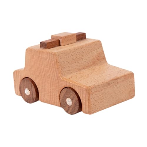 KiBcsLic Handgefertigtes Holzauto Spielzeug Technikfahrzeug für Kinder Und Party Dekor, Style C KiBcsLic Handgefertigtes Holzauto Spielzeug Technikfahrzeug für Kinder Und Party Dekor, Style C von KiBcsLic