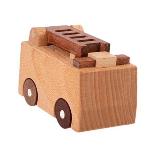 KiBcsLic Handgefertigtes Holzauto Spielzeug Technikfahrzeug für Kinder Und Party Dekor, Style E KiBcsLic Handgefertigtes Holzauto Spielzeug Technikfahrzeug für Kinder Und Party Dekor, Style E von KiBcsLic