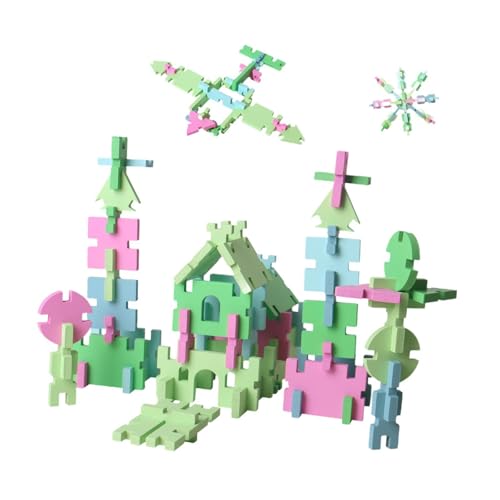 KiBcsLic Holzmuster Baustein Set, Lernspielzeug, Einzigartiges DIY Baustein Set KiBcsLic Holzmuster Baustein Set, Lernspielzeug, Einzigartiges DIY Baustein Set von KiBcsLic