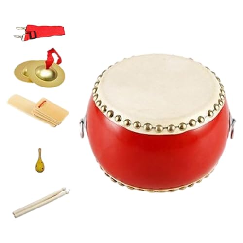 KiBcsLic Holztrommel Spielzeug, 17 cm, Musikalisches Pädagogisches Schlaginstrument für Kinder KiBcsLic Holztrommel Spielzeug, 17 cm, Musikalisches Pädagogisches Schlaginstrument für Kinder von KiBcsLic