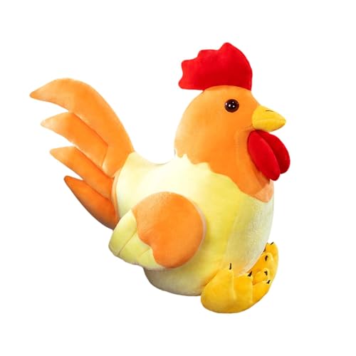 KiBcsLic Hühnerplüschtier, Realistische Hühnerpuppe, Weiche, Einzigartige Stoffpuppen, Dekorationsornament für Jungen, Mädchen, Teenager, Kinder, Gelb KiBcsLic Hühnerplüschtier, Realistische Hühnerpuppe, Weiche, Einzigartige Stoffpuppen, Dekorationsornament für Jungen, Mädchen, Teenager, Kinder, Gelb von KiBcsLic