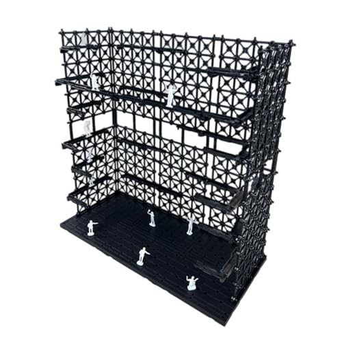 KiBcsLic Ineinander Greifende Ausstellungsbasis, Verwandelbares Roboterregal mit Modell Spielzeug Aufbewahrungsgarage für Schlafzimmer, Büro Mittelstück, 32 cm X 14.3 cm X KiBcsLic Ineinander Greifende Ausstellungsbasis, Verwandelbares Roboterregal mit Modell Spielzeug Aufbewahrungsgarage für Schlafzimmer, Büro Mittelstück, 32 cm X 14.3 cm X von KiBcsLic
