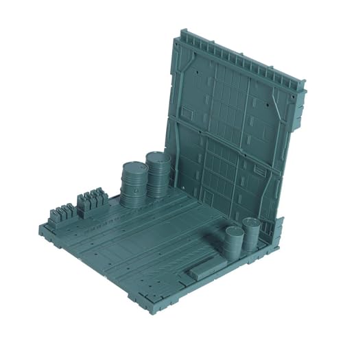 KiBcsLic Ineinander Greifender Display Sockel, Modellbausatz, Display Ständer, Modellbau Werkzeuge, Hobby, DIY Unterstützung, Bauherrenteil, Action Figuren Stä, Grün von KiBcsLic