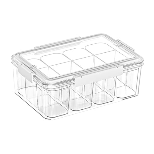 KiBcsLic Kartenaufbewahrungsbox mit Staubdichtem Deckel, Aufbewahrungskoffer für Spielkarten von KiBcsLic