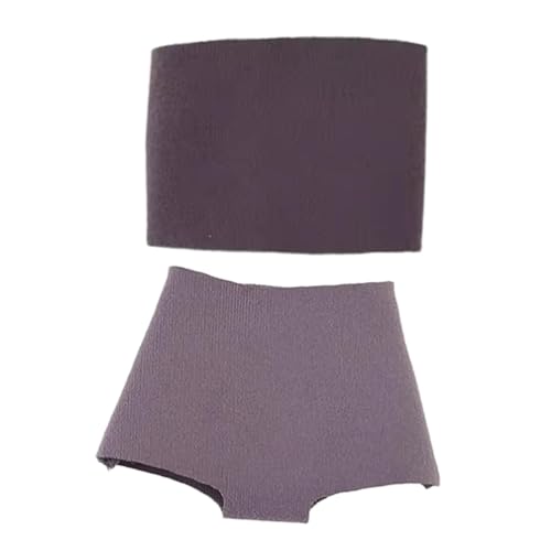 KiBcsLic Kleidung im Maßstab 1:6 für Damen, Set aus Tube-Top und Shorts, Rosa Und Lila KiBcsLic Kleidung im Maßstab 1:6 für Damen, Set aus Tube-Top und Shorts, Rosa Und Lila von KiBcsLic