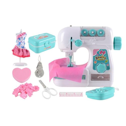 KiBcsLic Mini Nähmaschine Spielzeug Lernspielzeug Rollenspiel Interessantes Pädagogisches Zuhause von KiBcsLic