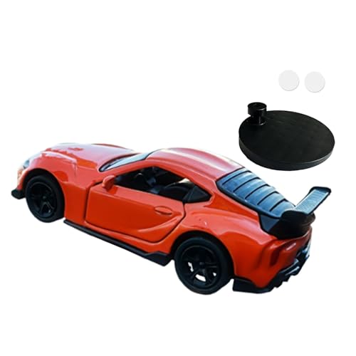 KiBcsLic Miniatur Fahrzeugmodell für Die Mittelkonsole, Design Im Maßstab 1/64, Orange KiBcsLic Miniatur Fahrzeugmodell für Die Mittelkonsole, Design Im Maßstab 1/64, Orange von KiBcsLic