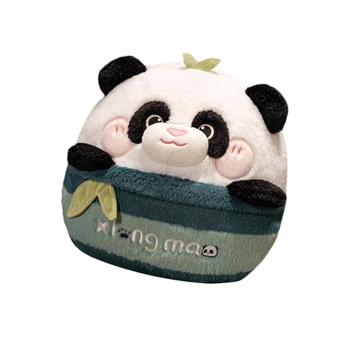 KiBcsLic Panda Plüschkissen, Weiche Puppe für Couch, Schlafsofa, Geburtstagsgeschenk für Mädchen Und Jungen von KiBcsLic