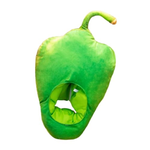 KiBcsLic Plüsch-Pfefferhut, süße Kopfbedeckung für Festival, Maskenball, Abschlussfeier, Karneval, GrÜn KiBcsLic Plüsch-Pfefferhut, süße Kopfbedeckung für Festival, Maskenball, Abschlussfeier, Karneval, GrÜn von KiBcsLic