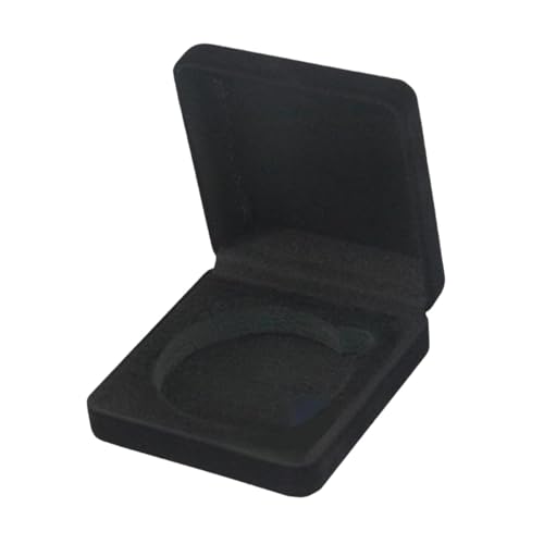 KiBcsLic Präsentationsbox, Sammleretui, Etui für Challenge, Aufbewahrungsbox für Medaillen, Souvenirs, Sammlerstücke, Schwarz KiBcsLic Präsentationsbox, Sammleretui, Etui für Challenge, Aufbewahrungsbox für Medaillen, Souvenirs, Sammlerstücke, Schwarz von KiBcsLic