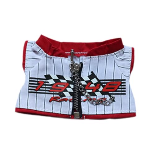 KiBcsLic Puppen Rennjacke Outfit, Miniatur Mantel für 17cm Mädchenpuppen, Geschenke Zum Geburtstag KiBcsLic Puppen Rennjacke Outfit, Miniatur Mantel für 17cm Mädchenpuppen, Geschenke Zum Geburtstag von KiBcsLic