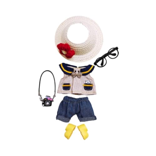 KiBcsLic Puppenkostüm Spielset, Ideal für Kreative Verkleidungsaktivitäten, Blumenhut KiBcsLic Puppenkostüm Spielset, Ideal für Kreative Verkleidungsaktivitäten, Blumenhut von KiBcsLic
