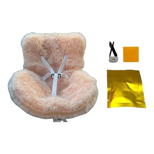 KiBcsLic Puppensitz für Lüftung, Spielzeug für Puppen, Kissen für Auto Dekoration, Hell-pink KiBcsLic Puppensitz für Lüftung, Spielzeug für Puppen, Kissen für Auto Dekoration, Hell-pink von KiBcsLic
