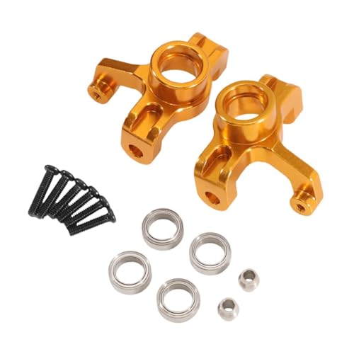 KiBcsLic RC Auto Lenkbecher, Metallbeschläge, Einfach zu Installierende Lenkkomponenten, RC Autoteile, Gold KiBcsLic RC Auto Lenkbecher, Metallbeschläge, Einfach zu Installierende Lenkkomponenten, RC Autoteile, Gold von KiBcsLic