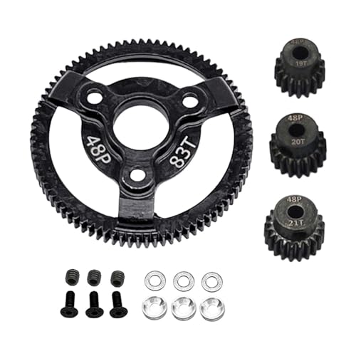 KiBcsLic RC Car Modell Hauptzahnrad 0,53, Ersatzteile für Crawler Trucks, 83t KiBcsLic RC Car Modell Hauptzahnrad 0,53, Ersatzteile für Crawler Trucks, 83t von KiBcsLic