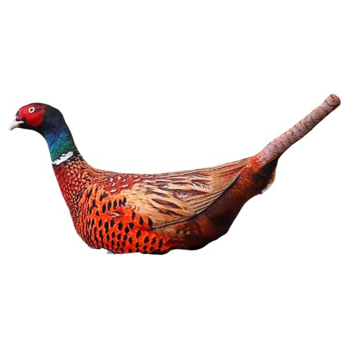KiBcsLic Simulation 3D Tierspielzeug Stofftier Entzückendes Weiches Realistisches Puppenkissen Kissen für Jungen Mädchen Geburtstagsgeschenke, Fasan KiBcsLic Simulation 3D Tierspielzeug Stofftier Entzückendes Weiches Realistisches Puppenkissen Kissen für Jungen Mädchen Geburtstagsgeschenke, Fasan von KiBcsLic