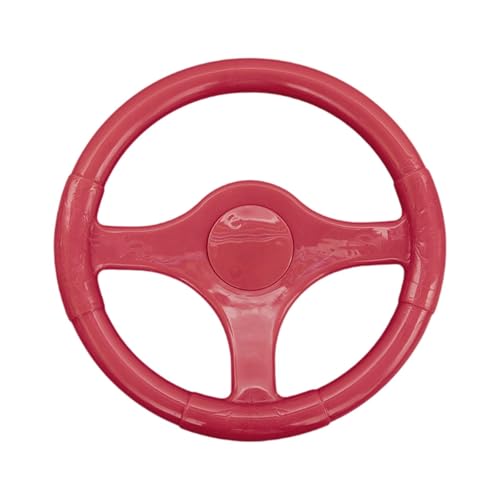 KiBcsLic Spielzeugauto Lenkrad Zum Fahren, Spiel, Geburtstagsgeschenk für Vorschulkinder, Rot von KiBcsLic