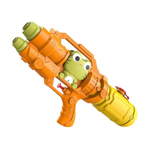 KiBcsLic Wasserspielzeug, Water Soaker Cool Outdoor, 520 Ml, Großes Fassungsvermögen, Spray, Sommerspielzeug für Strand, Pools, Rasen, Badewannen, Innen, Oranger Frosch KiBcsLic Wasserspielzeug, Water Soaker Cool Outdoor, 520 Ml, Großes Fassungsvermögen, Spray, Sommerspielzeug für Strand, Pools, Rasen, Badewannen, Innen, Oranger Frosch von KiBcsLic
