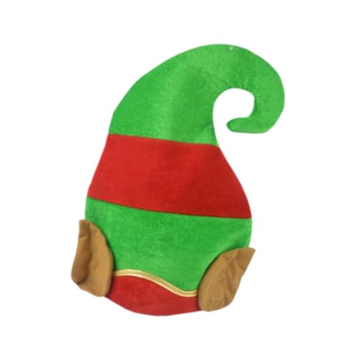 KiBcsLic Weihnachtsmütze Partyhut für Feiern Karneval Partyzubehör, Elf von KiBcsLic