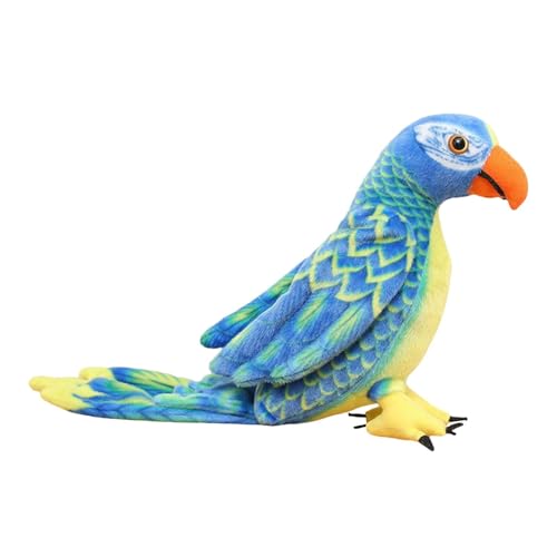 KiBcsLic Wellensittich Spielzeug, Vogel, Stofftier, Dekoration, Papagei, Spielzeug, Partygeschenk, Kinder für Wohnzimmer, 50 X 26 cm, Blau KiBcsLic Wellensittich Spielzeug, Vogel, Stofftier, Dekoration, Papagei, Spielzeug, Partygeschenk, Kinder für Wohnzimmer, 50 X 26 cm, Blau von KiBcsLic