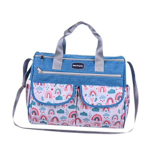 KiBcsLic Wickeltasche, Wasserdicht, Mehrere Außentaschen, Multifunktional, Kapazität, Tragbar, Blue S KiBcsLic Wickeltasche, Wasserdicht, Mehrere Außentaschen, Multifunktional, Kapazität, Tragbar, Blue S von KiBcsLic